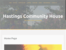 Tablet Screenshot of hastingsch.com
